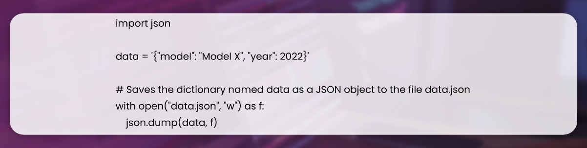 Saving-in-JSON-Format